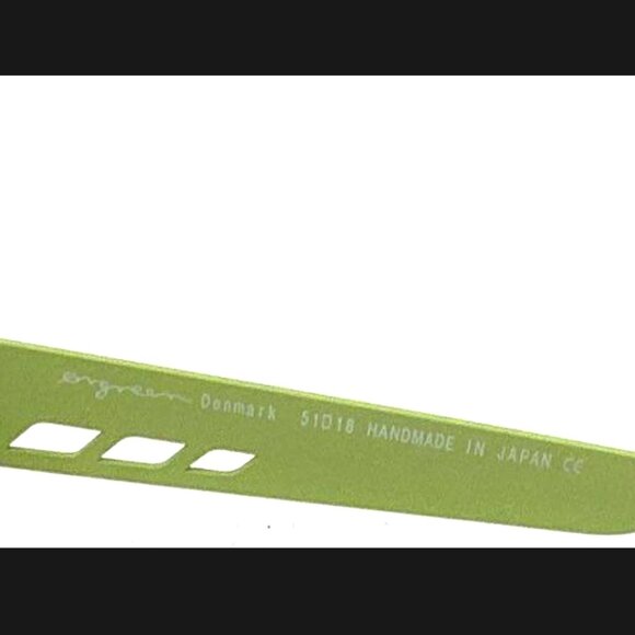 ORGREEN Denmark Handmade Japan Titanium 32 Eyeglass Frames Spitfire 51 18 - Picture 4 of 5